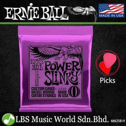 Ernie Ball 2223 Super Slinky Nickel Wound Electric Guitar String (09-42)