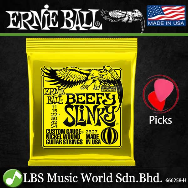 Ernie Ball 2223 Super Slinky Nickel Wound Electric Guitar String (09-42)