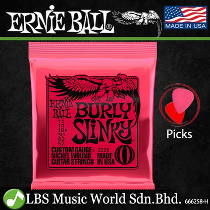 Ernie Ball 2223 Super Slinky Nickel Wound Electric Guitar String (09-42)