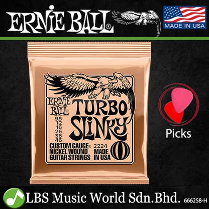 Ernie Ball 2223 Super Slinky Nickel Wound Electric Guitar String (09-42)