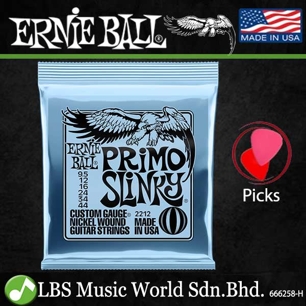 Ernie Ball 2223 Super Slinky Nickel Wound Electric Guitar String (09-42)