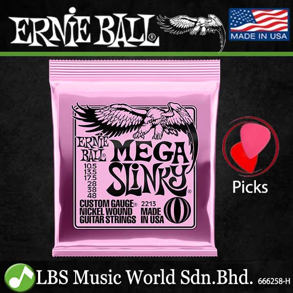 Ernie Ball 2223 Super Slinky Nickel Wound Electric Guitar String (09-42)