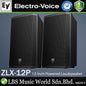 EV Electro-Voice ZLX-12P 1000W 12" Powered Loudspeaker with Speaker Stand (ZLX12P ZLX 12P)