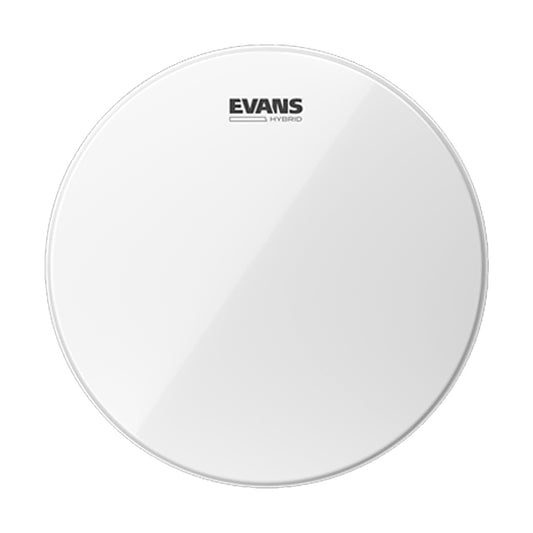 Evans Hybrid White Marching Snare Drumhead