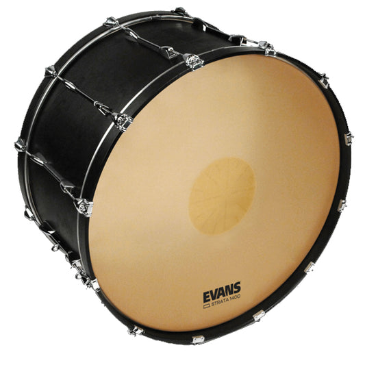 Evans Strata 1400 Power Center Reverse Dot Concert Bass Drumheads