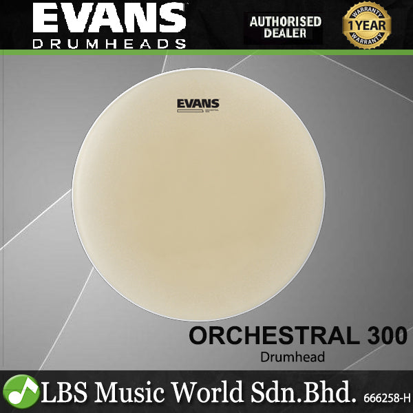 Evans Orchestral 300 Snare Side Drumhead