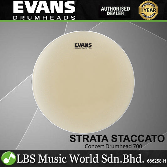 Evans Strata Staccato 700 Concert Snare Drum Head