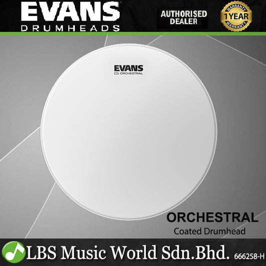 Evans Orchestral Coated Snare Batter Drumhead