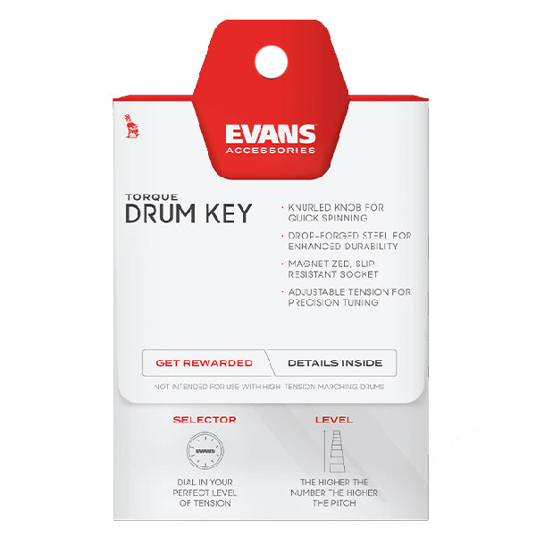 Evans Torque Key Drum Tuning Key