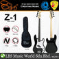 Evo Z-1 4 String Precision Bass Guitar Rosewood Fingerboard with Amplifier Package (Z1)