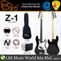 Evo Z-1 4 String Precision Bass Guitar Rosewood Fingerboard with Amplifier Package (Z1)