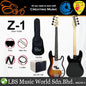 Evo Z-1 4 String Precision Bass Guitar Rosewood Fingerboard with Amplifier Package (Z1)