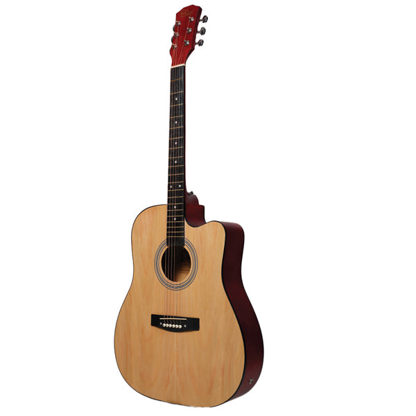 Evo T-41C 41 Inch Acoustic Electric Guitar with Bag and Accessories