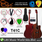 Evo T-41C 41 Inch Acoustic Electric Guitar with Bag and Accessories