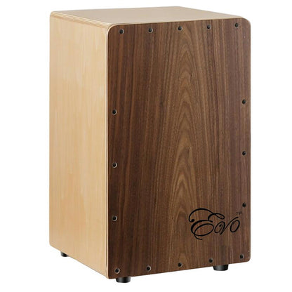 Evo Cajon Wooden Percussion Box Drum with Internal String and Bag
