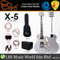Evo X-5 Les Paul Electric Guitar Pack with 10 Watt Guitar Amplifier (X5)