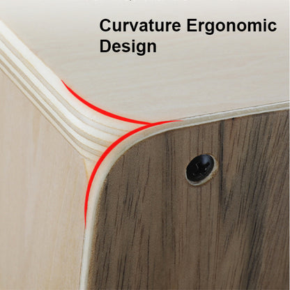 Evo Cajon Wooden Percussion Box Drum with Internal String and Bag