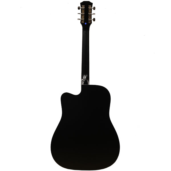 Evo D41C Cutaway Body 41 Inch Acoustic Guitar with Bag and Accesories