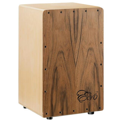 Evo Cajon Wooden Percussion Box Drum with Internal String and Bag