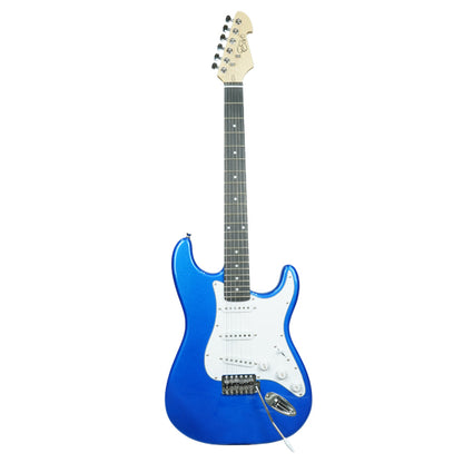 Evo X-1-BK Stratocaster Electric Guitar Linden Wood Body - Black (X1 BK)