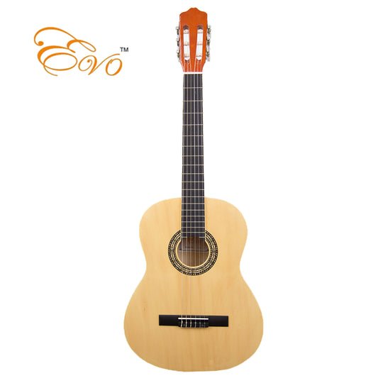 EVO AZ-39C/N 39 Inch Natural Classical Guitar with Bag Premium Guitar