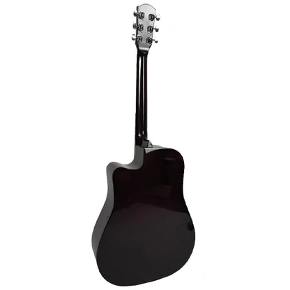 EVO F320CEQ Spruce Plywood Acoustic Electric Guitar with Pickup - Sunburst