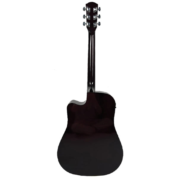EVO F320CEQ Spruce Plywood Acoustic Electric Guitar with Pickup - Sunburst