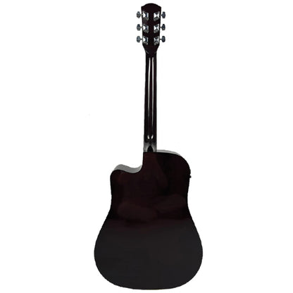 EVO F320CEQ Spruce Plywood Acoustic Electric Guitar with Pickup - Sunburst