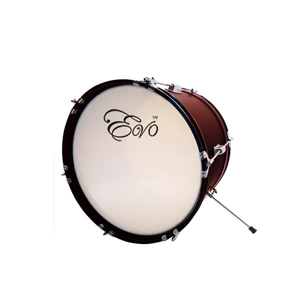 Evo 5 Pieces Junior Drum Kit Compact Complete Set with Hardware Cymbals Throne