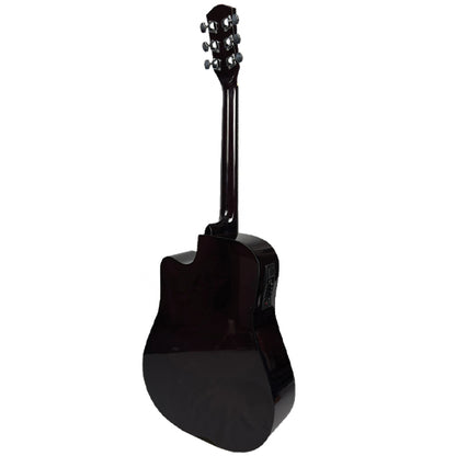 EVO F320CEQ Spruce Plywood Acoustic Electric Guitar with Pickup - Sunburst