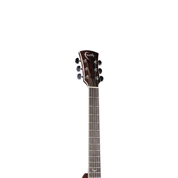 Faith FPNCECF Nexus Neptune Baby Jumbo Acoustic Electric Guitar with Padded Bag - Coffee Brown