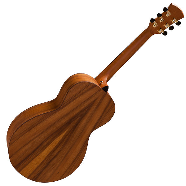 Faith FMTB Trembesi Mercury Parlour Full Solid Acoustic with Case