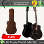 Faith FECS Eclipse Saturn Cutaway Electro Dreadnought Solid Mahogany Acoustic Electric Guitar Fishman INK3 Pickup with Case