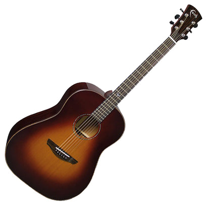 Faith FRSBG Classic Burst Mars Drop Dreadnought Acoustic Guitar with Case