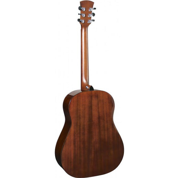 Faith FRSB45L Classic Burst Mars Drop Dreadnought Lefthanded Full Solid Acoustic Guitar with Case