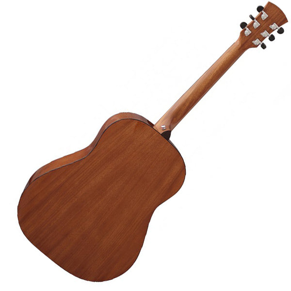 Faith FRMG Mars Drop Shoulder Dreadnought Kanuga Full Solid Mahogany Acoustic Guitar with Case