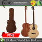 Faith FTNE Natural Neptune Titan Saluda Baby Jumbo Full Solid Acoustic Electric Bass Pickup with Case