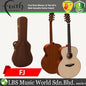 Faith FJ Natural Jupiter Full Bodied Jumbo Solid Acoustic Guitar with Case