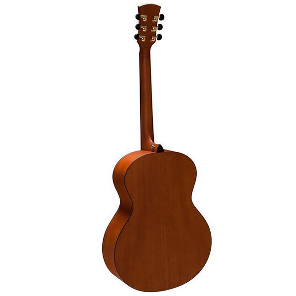 Faith FN Natural Neptune Saluda Full Size Jumbo Solid Acoustic Guitar with Case