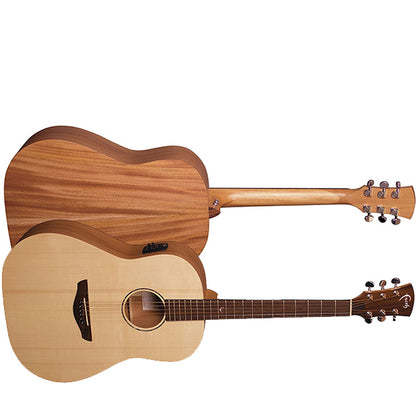 Faith FKRE Naked Mars Electric Acoustic (Non-Cut) Dreadnought Size Full Solid Mahogany Natural Guitar Fishman Pickup