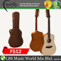 Faith FS12 Natural Saturn 12 String Dreadnought Full Solid Acoustic Guitar with Case