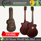 Faith FKVMG Naked Venus Cutaway Electric Acoustic Guitar Full Solid Mahogany Fishman Amp