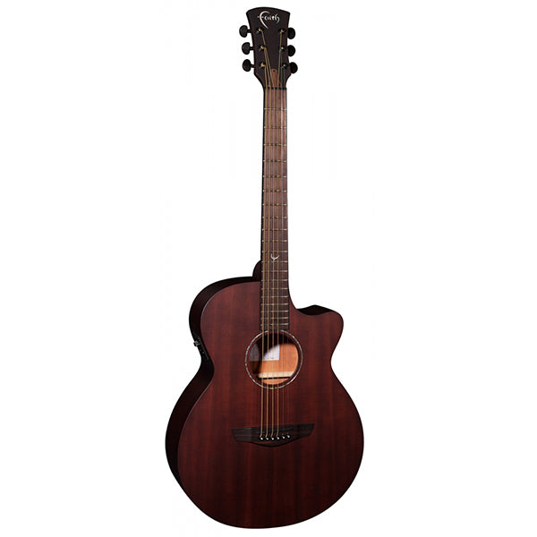 Faith FKVMG Naked Venus Cutaway Electric Acoustic Guitar Full Solid Mahogany Fishman Amp