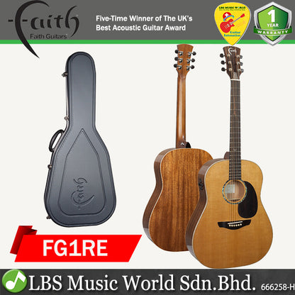 Faith FG1RE Legacy Mars Mahogany Electro with Latest Flex Blend Fishman Preamp System