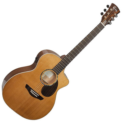Faith FG1HCE Legacy Earth Mahogany Electric Cutaway Acoustic Orchestra Model with Flex Blend Fishman Preamp System