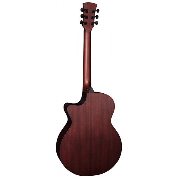Faith FKVMG Naked Venus Cutaway Electric Acoustic Guitar Full Solid Mahogany Fishman Amp