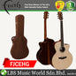 Faith FJCEHG HiGloss Jupiter Cutaway Electro Full Bodied Jumbo Solid Acoustic Electric Guitar Pickup with Case