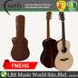 Faith FMEHG HiGloss Mercury Electro Scoop Parlour Acoustic Electric Guitar Fishman INK3 Pickup with Case