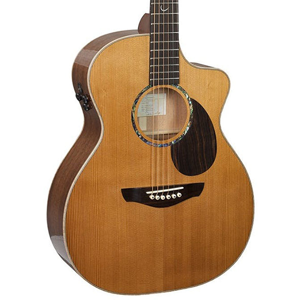 Faith FG1HCE Legacy Earth Mahogany Electric Cutaway Acoustic Orchestra Model with Flex Blend Fishman Preamp System