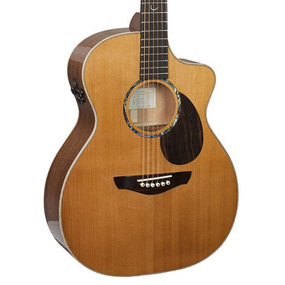 Faith FG1HCE Legacy Earth Mahogany Electric Cutaway Acoustic Orchestra Model with Flex Blend Fishman Preamp System